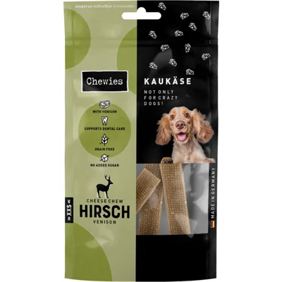 Chewies Kaas Sticks Hert XXS 3x25 gr