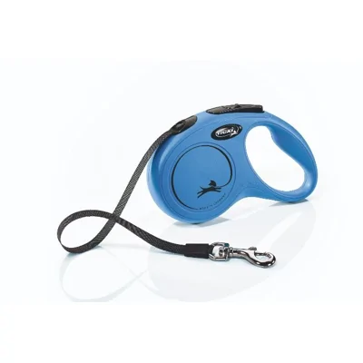 Flexi New Classic M Tape 5 meter Blauw