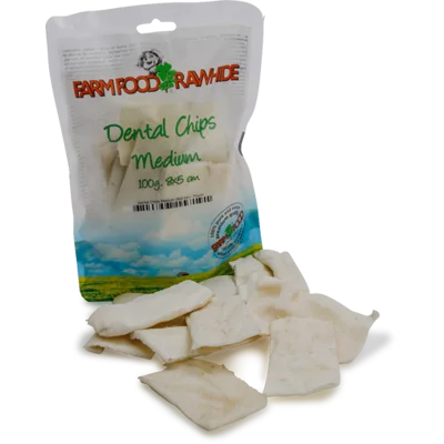 Farm Food Rawhide dental chips medium 100gr