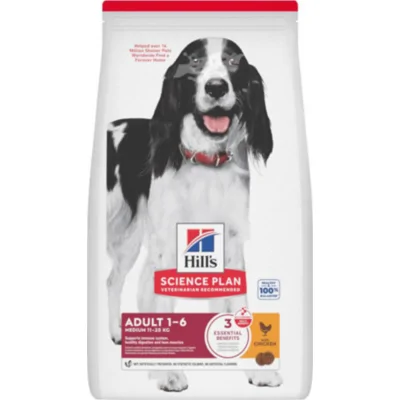 Hill's Science Plan Hond Adult Medium Kip 14kg
