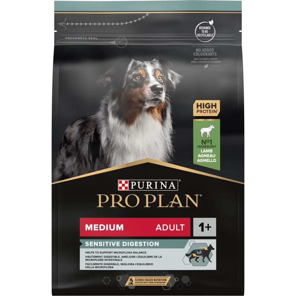 Purina Pro Plan Adult Medium Sensitive Digestion lam 14 kilo