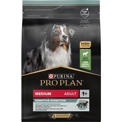 Purina Pro Plan Adult Medium Sensitive Digestion lam 14 kilo