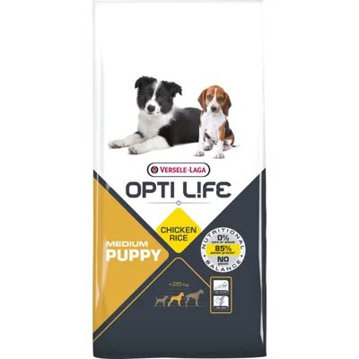 Versele Laga Opti Life puppy medium hondenvoer 12,5kg zak