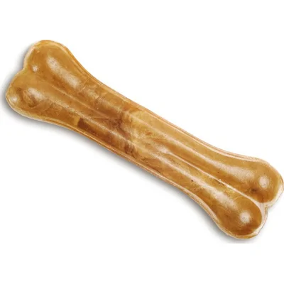 Buffelhuidbotten geperst (32 cm) voor de hond 3 stuks