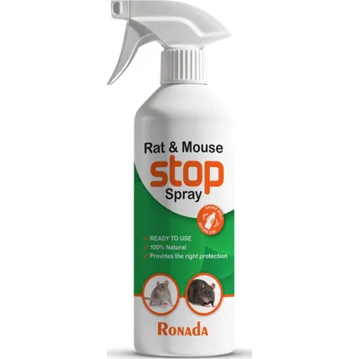 Spray Tegen Muizen En Ratten 500 Ml - Werkt snel - Handige spray - Overal toepasbaar
