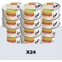 24x Smolke Hondenvoer Soft Paté Party Edition 125 gr