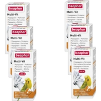 6x Beaphar Multi-Vit Papegaai 20 ml product name