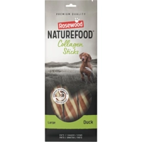 Rosewood Naturefood Hondensnack Collageen Sticks Duck L 240 gr