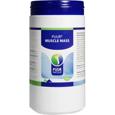 Puur Muscle Mass - Paard/Pony - 500 g