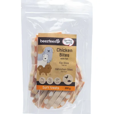 Beeztees Kip Bites met Vis - 200 g