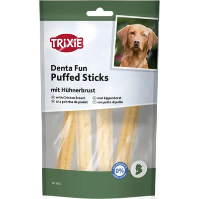 Trixie Denta Fun Puffed Sticks - 40 g