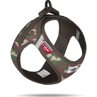 Curli Vest Harness Clasp Air-Mesh - Camouflage - XXXS