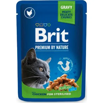 Brit Premium by Nature Cat - Sterilised Chicken - 24 x 100 g