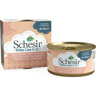 Schesir Kitten Kipfilet met Aloe Per stuk