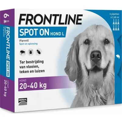 Frontline Spot On Hond L - 6 pipetten