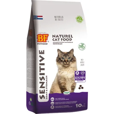 Biofood Sensitive Coat & Stomach Kat 10 kg
