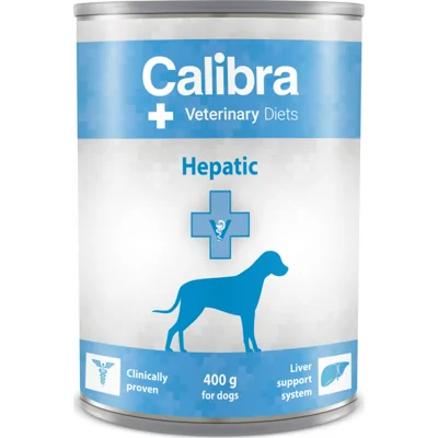 Calibra Veterinary Diets Hepatic hond natvoer 400gr