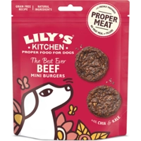 Lily's Kitchen Beef Miniburger met Rund hondensnacks 70 gram product name