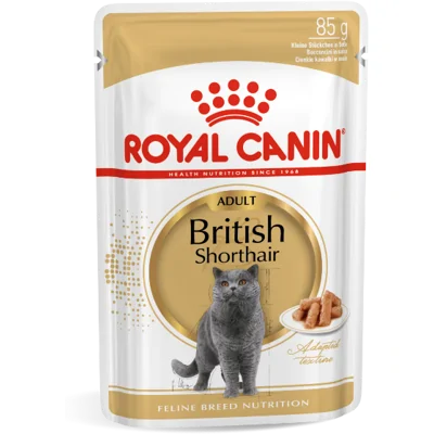 Royal Canin British Shorthair Adult natvoer kattenvoer 12x85g