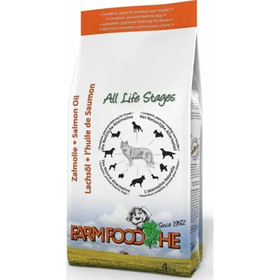 4x Farm Food HE Zalmolie 4 kg