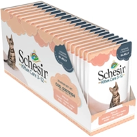 20x Schesir Kattenvoer Kitten 3-12 Kip in Gelei 85 gr