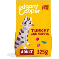 6x Edgard&Cooper Kattenvoer Adult Kalkoen - Kip 325 gr