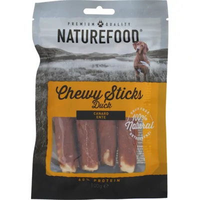 7x Rosewood Naturefood Chewy Sticks Eend 100 gr