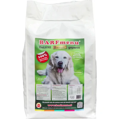 BARFmenu Hondenvoer Deluxe Premium Geperst 15 kg