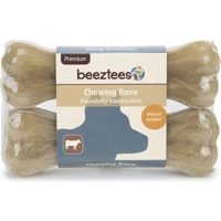 Beeztees Kauwbot Runderhuid 14 cm 2 stuks