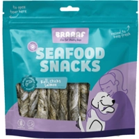 Braaaf Rol Sticks Hondensnack Zalm 12 cm 175 gr