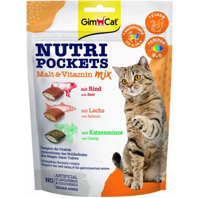 GimCat Nutri Pockets Multi-Vitamin Mix 150 gr