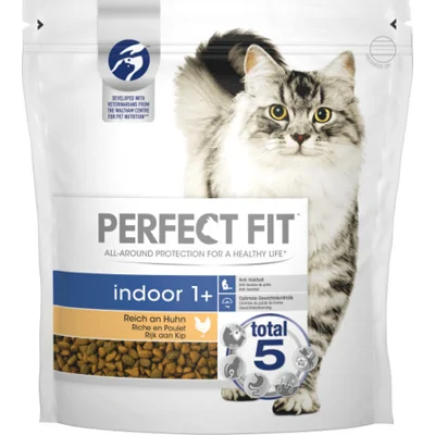 5x Perfect Fit Droogvoer Indoor Kip 1,4 kg