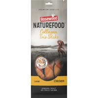 Rosewood Naturefood Hondensnack Collageen Trios Chicken L 240 gr