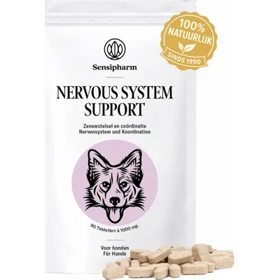 Sensipharm Nervous System Support - Huisdieren - 90 tabletten