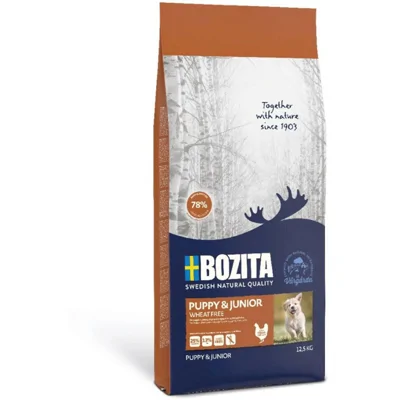 Bozita Puppy & Junior Wheat Free - Kip - 12,5 kg