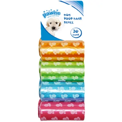 Pawise Poop Bags - 8 x 20 stuks