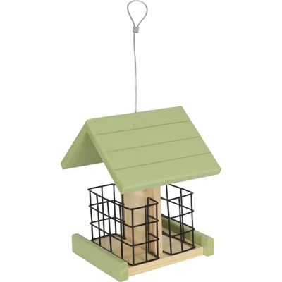Boon Vetblokhouder Hout Dubbel - 19,5 x 17,5 x 15 cm