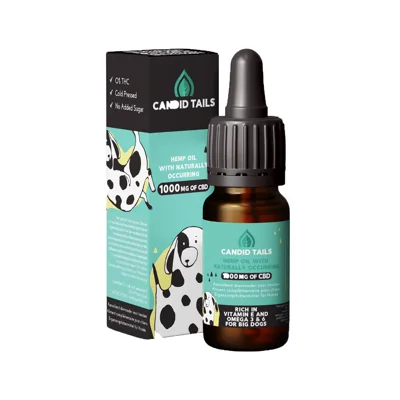 Candid Tails Hennepolie met CBD voor grote Honden - 20 ml