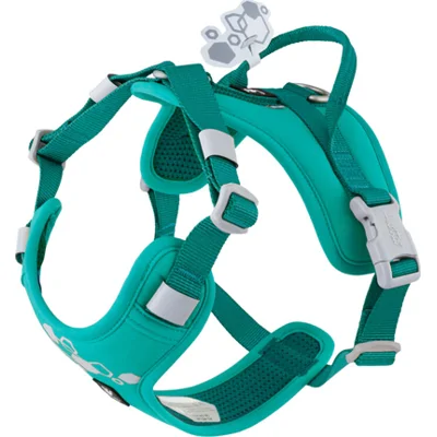 Hurtta Weekend Warrior Eco Harness 2 - Peacock - 75-100 cm