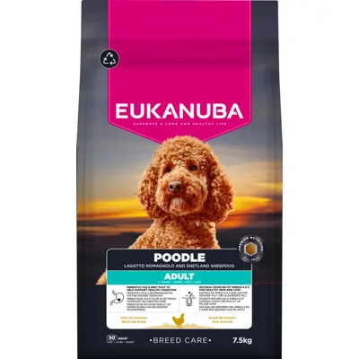 Eukanuba Poodle Adult hondenvoer 2 x 7,5 kg