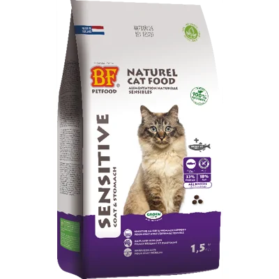 Biofood Sensitive Coat & Stomach Kat 1,5 kg