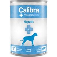 Calibra Veterinary Diets Hepatic hond natvoer 6x400gr
