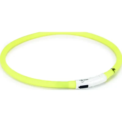 Safety Gear Halsband+USB Dogini Geel 70 cm