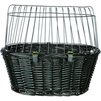 Trixie fietsmand voorop met koepel Zwart 50x41x35 cm product name