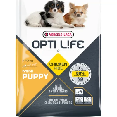 Versele Laga Opti Life puppy mini hondenvoer 2,5kg zak