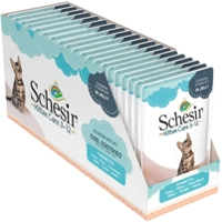 20x Schesir Kattenvoer Kitten 3-13 Tonijn in Gelei 85 gr