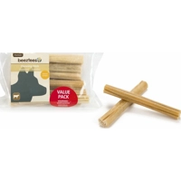 Beeztees Kauwstaaf Runderhuid Voordeelpak 12,5 cm 10 stuks