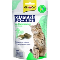 GimCat Nutri Pockets Multi-Vitamin&Kattenkruid 60 gr