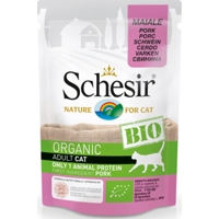 Schesir Kattenvoer Bio Varken 85 gr