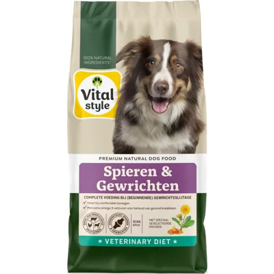 Vitalstyle Spier&Gewricht Hondenvoer 12 kg